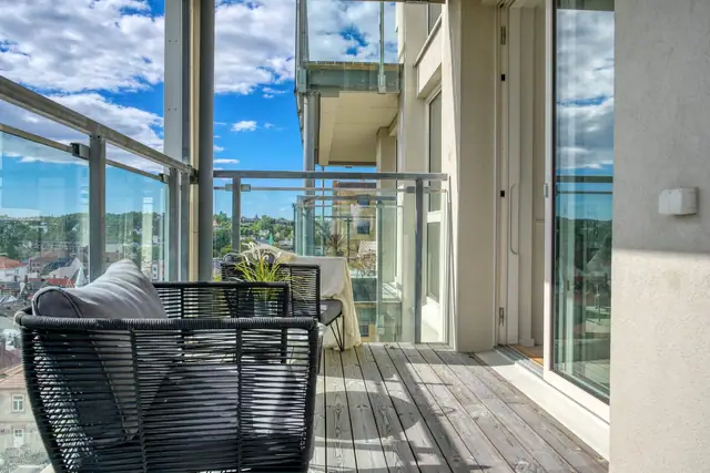 Bo idyllisk på Cicignon – moderne leilighet med utsikt mot Gamlebyen og Isegran — bilde 15
