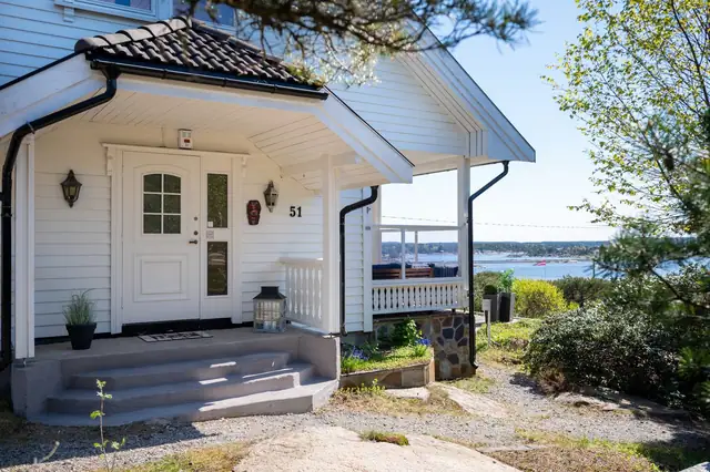 Flott, romslig familiehytte med herskapelig preg, fantastiske sol- og utsiktsforhold - søndre Kråkerøy — bilde 5