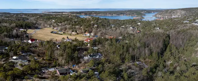 Hyttetomt, solrikt og sjønært - Slevik/Vikene — bilde 3