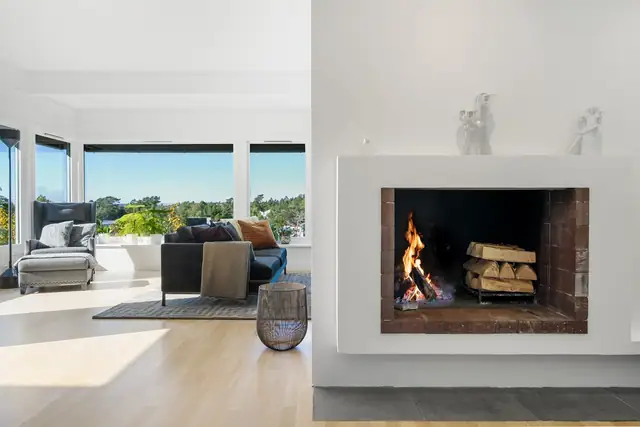 Arkitektegnet, elegant og innholdsrik 60-talls villa - ved Skrenten på Begby — bilde 27