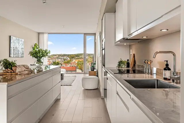 When location matters. Large penthouse flat - new in 2021 - three bedrooms, two bathrooms, approx. 30 m² glazed veranda. Kråkerøy — image 11
