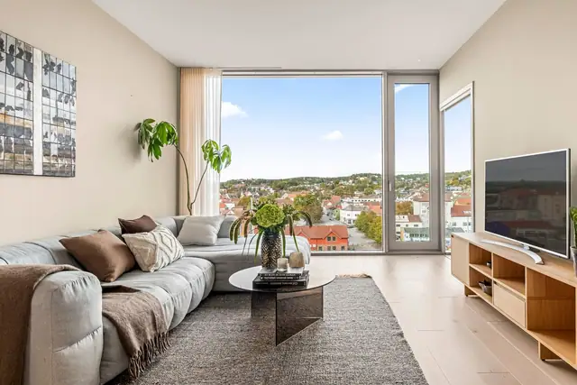 When location matters. Large penthouse flat - new in 2021 - three bedrooms, two bathrooms, approx. 30 m² glazed veranda. Kråkerøy — image 12