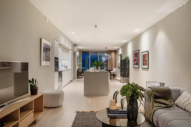 When location matters. Large penthouse flat - new in 2021 - three bedrooms, two bathrooms, approx. 30 m² glazed veranda. Kråkerøy — image 13
