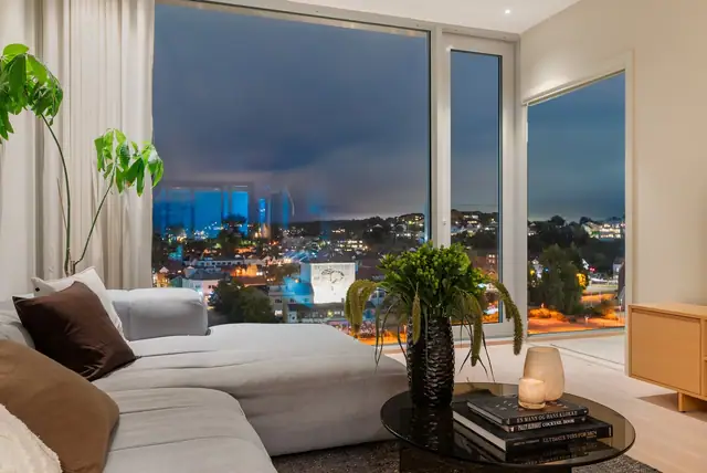 When location matters. Large penthouse flat - new in 2021 - three bedrooms, two bathrooms, approx. 30 m² glazed veranda. Kråkerøy — image 14