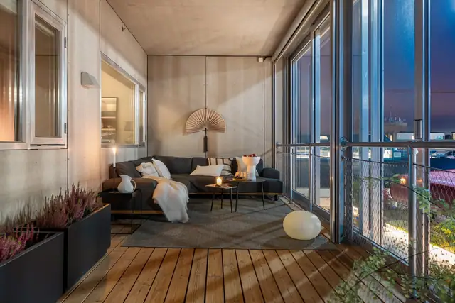 When location matters. Large penthouse flat - new in 2021 - three bedrooms, two bathrooms, approx. 30 m² glazed veranda. Kråkerøy — image 30