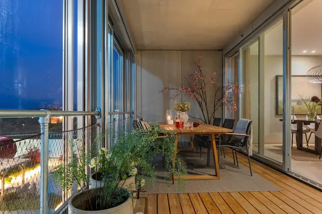 When location matters. Large penthouse flat - new in 2021 - three bedrooms, two bathrooms, approx. 30 m² glazed veranda. Kråkerøy — image 32