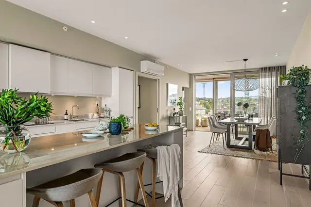 When location matters. Large penthouse flat - new in 2021 - three bedrooms, two bathrooms, approx. 30 m² glazed veranda. Kråkerøy — image 8