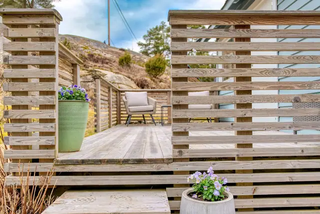 Høstpris! Koselig hytte m/anneks og kort vei til nydelig sandstrand. Bilvei helt frem og mulighet for båtplass. — bilde 14