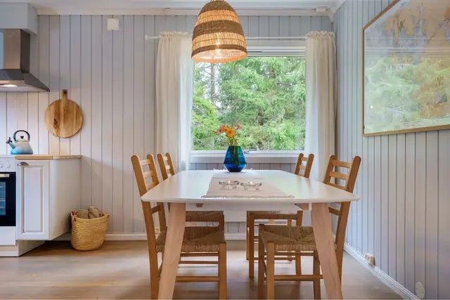 Høstpris! Koselig hytte m/anneks og kort vei til nydelig sandstrand. Bilvei helt frem og mulighet for båtplass. — bilde 26