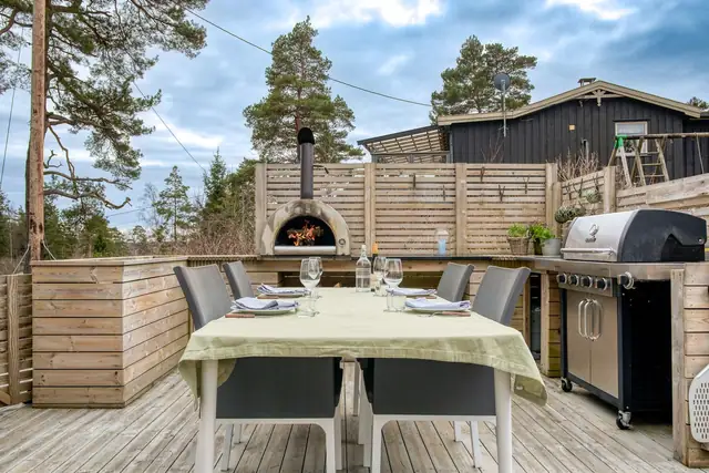 Høstpris! Koselig hytte m/anneks og kort vei til nydelig sandstrand. Bilvei helt frem og mulighet for båtplass. — bilde 8