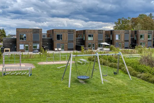 Lekkert funkishus i rekke med miljøprofil/Future Living — bilde 13