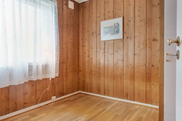 Bellevue/ Fredrikstad. Halvpart av tomannsbolig - slik arkitekten tegnet den på 1960-tallet. — bilde 32