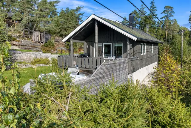 Innholdsrik, nyere hytte med båtplass - Roppestad — bilde 5