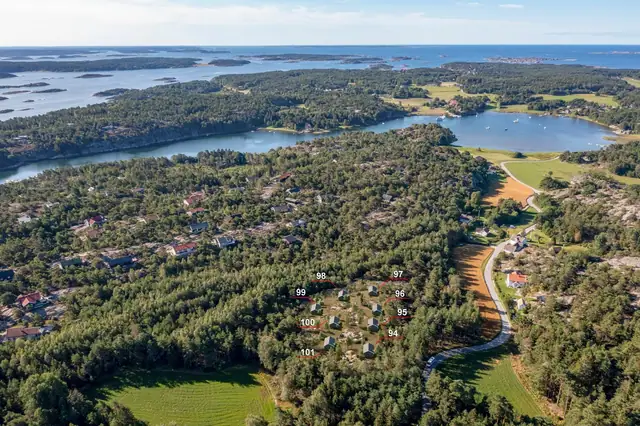 Hytteoversikt (hyttenes plassering/vinkel er kun omtrentlig)
