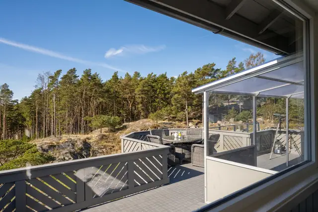 Moderne og romslig hytte, nydelig belligende i Gjøkvika på Søndre Sandøy — bilde 20