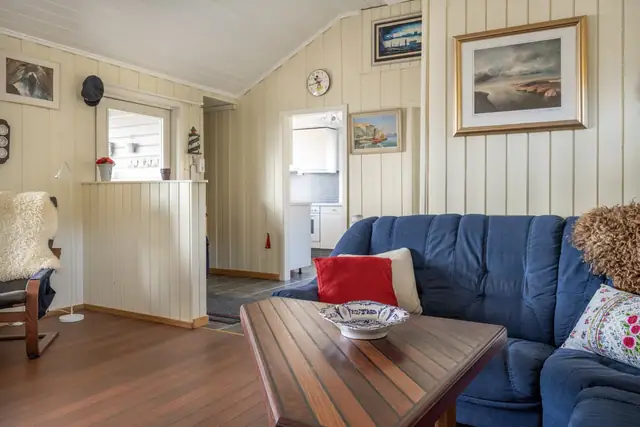 Moderne og romslig hytte, nydelig belligende i Gjøkvika på Søndre Sandøy — bilde 30
