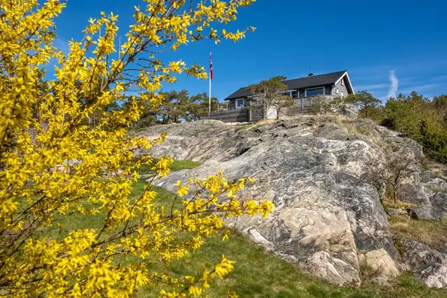 Moderne og romslig hytte, nydelig belligende i Gjøkvika på Søndre Sandøy — bilde 8